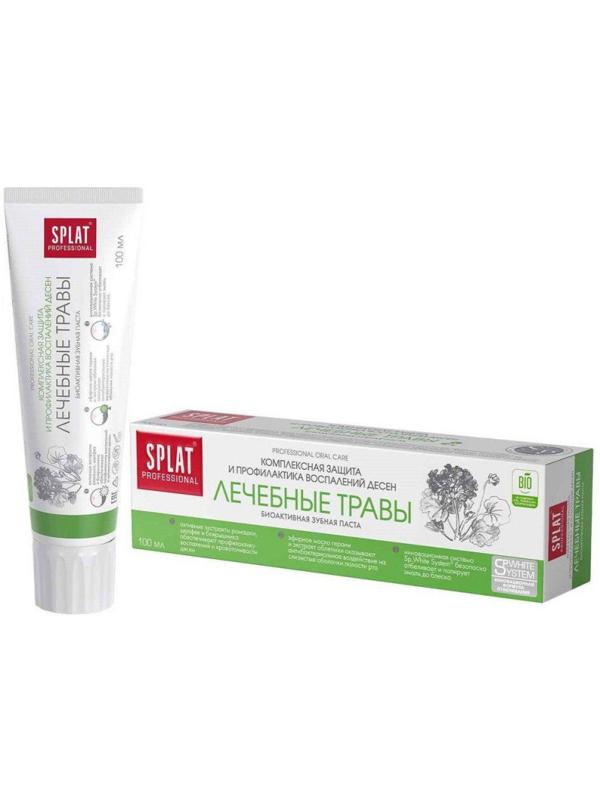 Зубная паста SPLAT Professional ЛЕЧЕБНЫЕ ТРАВЫ 100 мл ЛТ-116