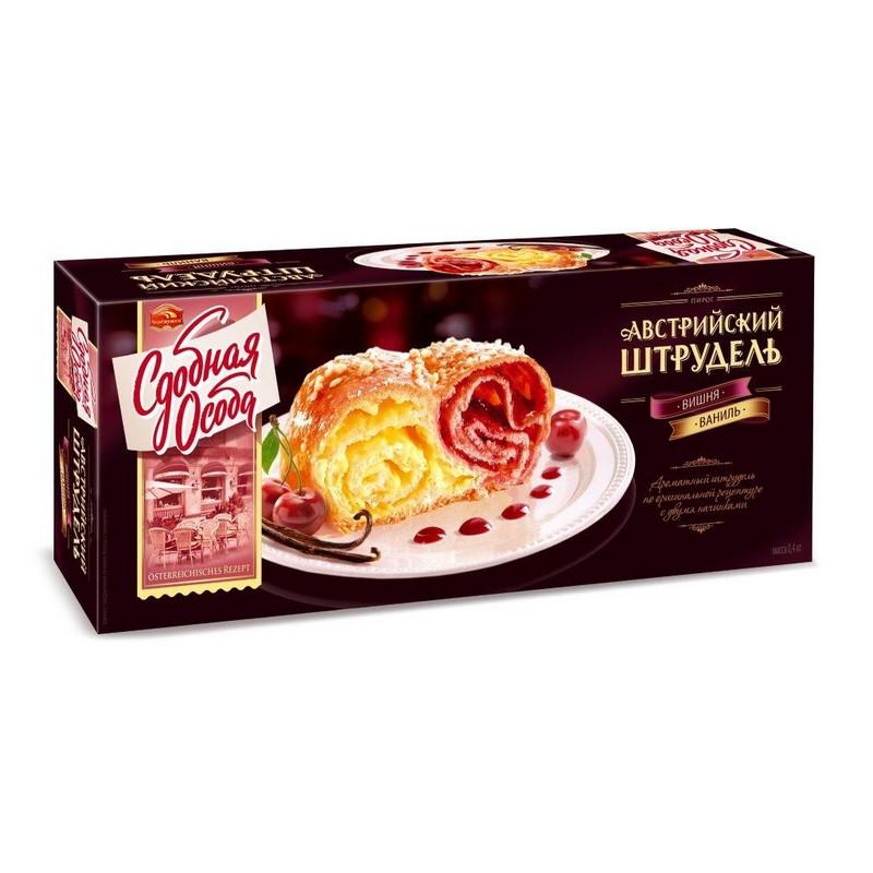 Штрудель Австрийский вишня и ваниль, 400г