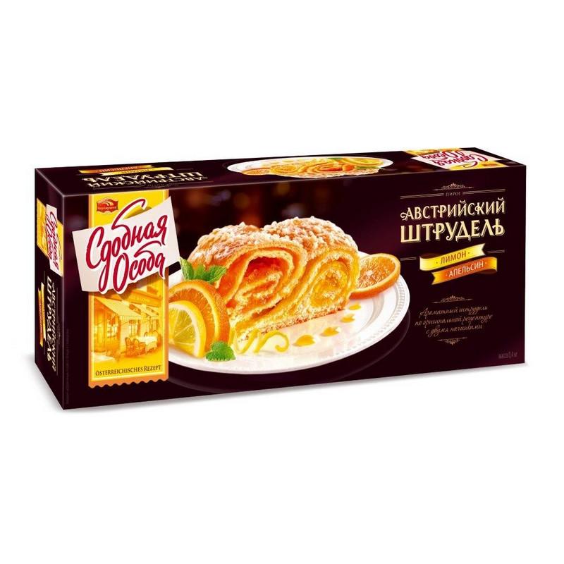 Штрудель Австрийский лимон и апельсин, 400г