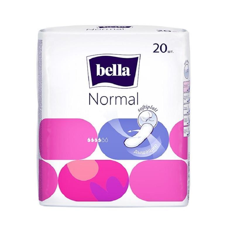 Прокладки женские гигиенические bella Normal, 20 шт./уп.