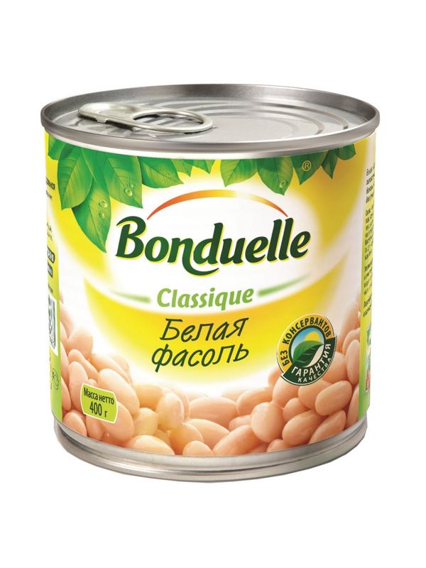 Фасоль Консервация Бондюэль белая, 400г