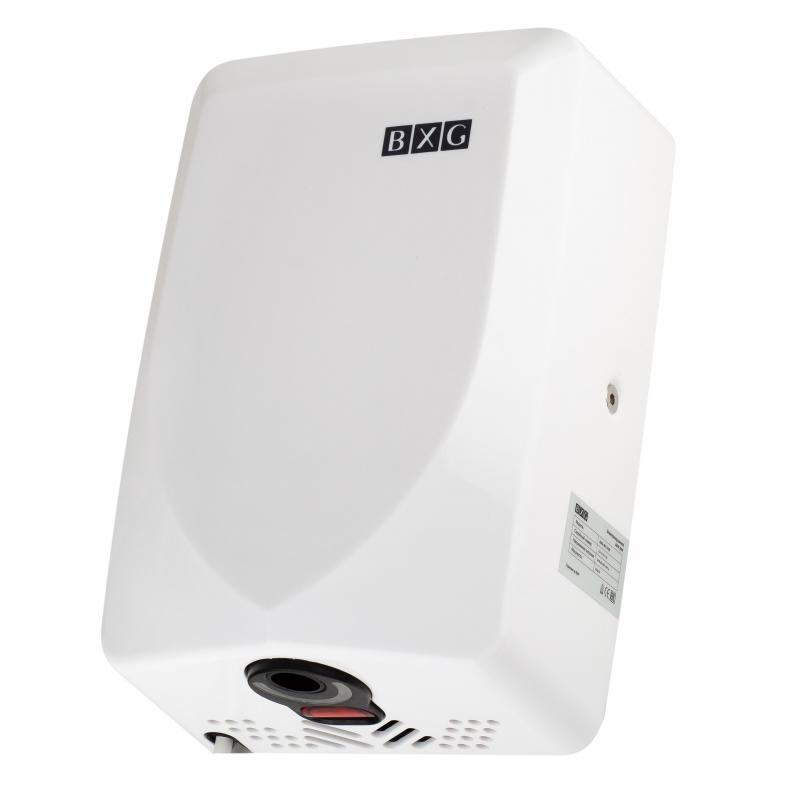 Сушилка для рук электрическая 0,6кВт пластик белый BXG-JET-3100 с UV