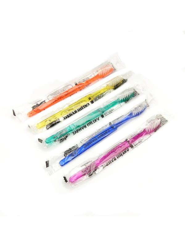 Зубная щетка с нанесенной зубной пастой Sherbet (10шт в уп),сред.жесткость