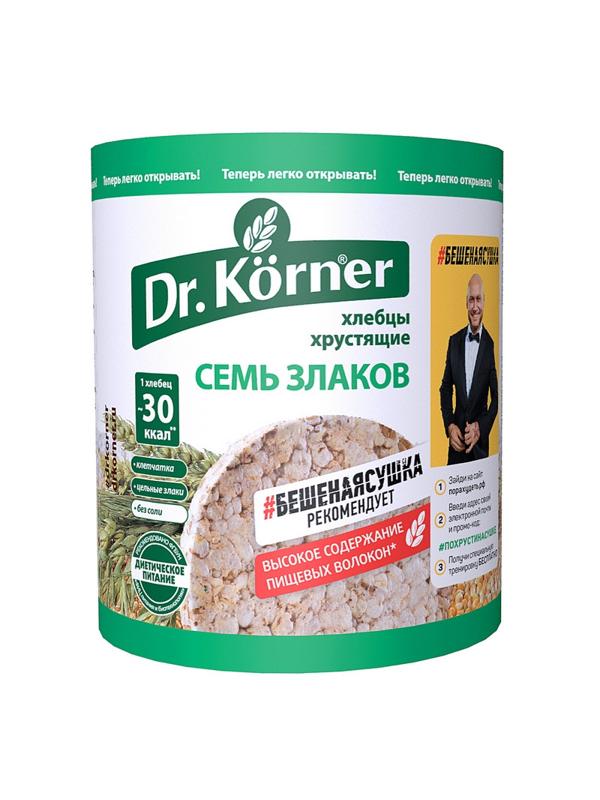 Хлебцы хрустящие Семь злаков Dr.Korner 100 гр
