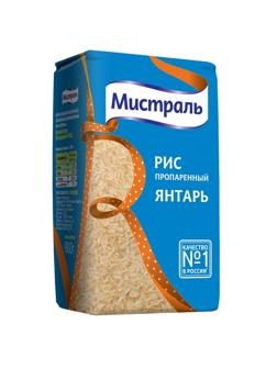 Рис крупа МИСТРАЛЬ Янтарь, 900г