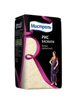 Рис крупа МИСТРАЛЬ Басмати, 500г