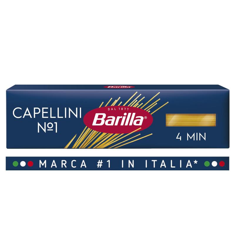 Макароны изделия Barilla Спагетти №1 (капеллини), 450г