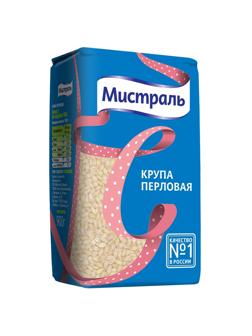 Перловка Крупа Перловая МИСТРАЛЬ, 900г