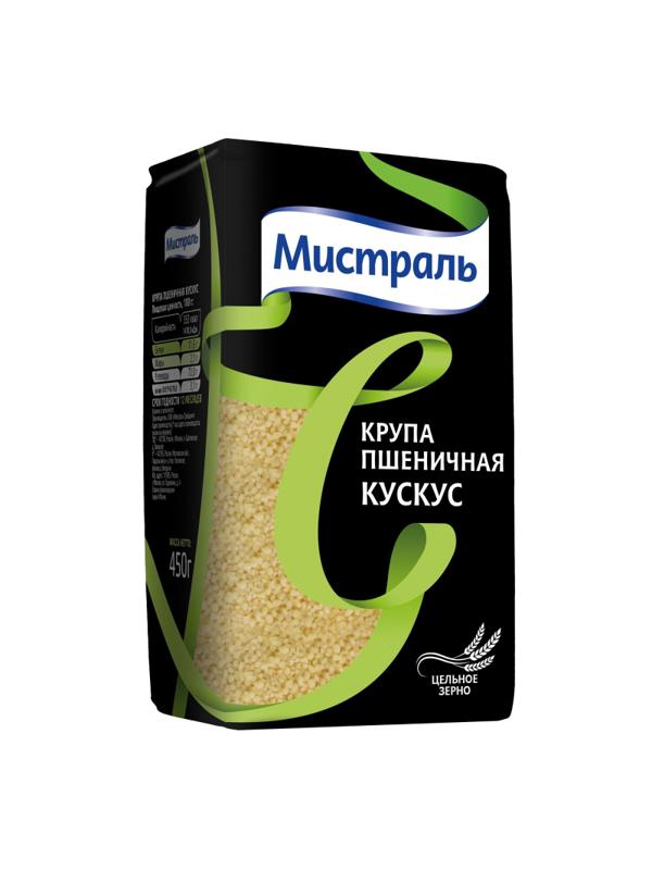 Кускус Крупа МИСТРАЛЬ пшеничная, 450г