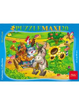 Пазл 20 элементов 165x230мм maxi Музыкальный квартет 20ПЗ5_10720