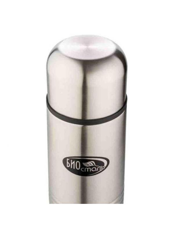 Термос БИОСТАЛЬ с узкой горловиной, в чехле, 1.0 л. NB-1000 B