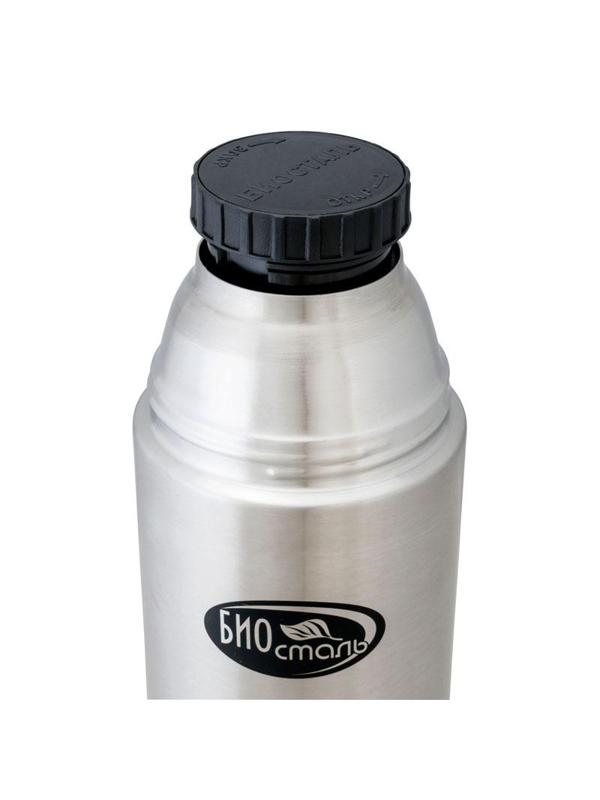 Термос БИОСТАЛЬ с узкой горловиной, в чехле, 1.0 л. NB-1000 B
