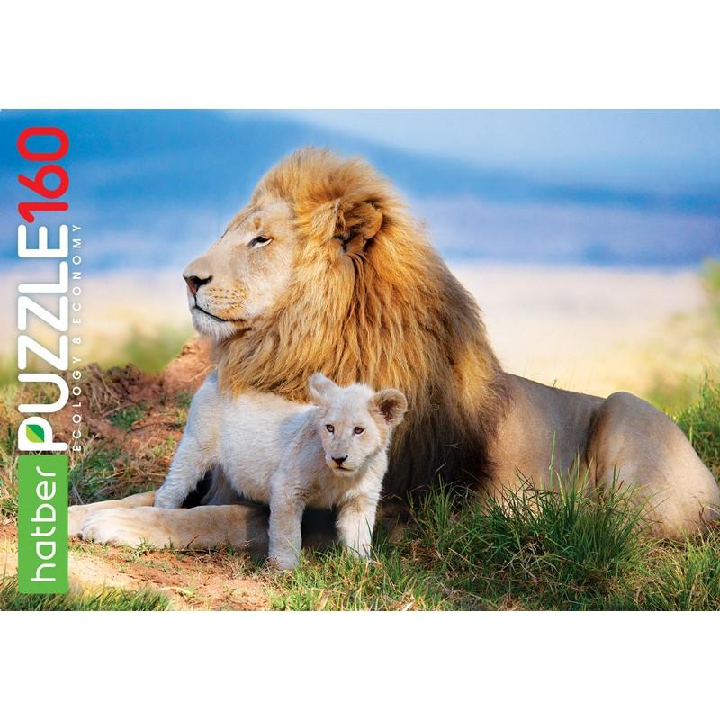 Пазл 160 элементов 330х220мм Папина любовь ECO арт.160ПЗ4_19316