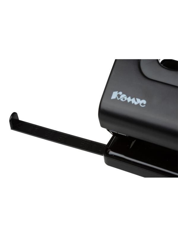 Дырокол Комус Vigor 6365 черный до 40л.