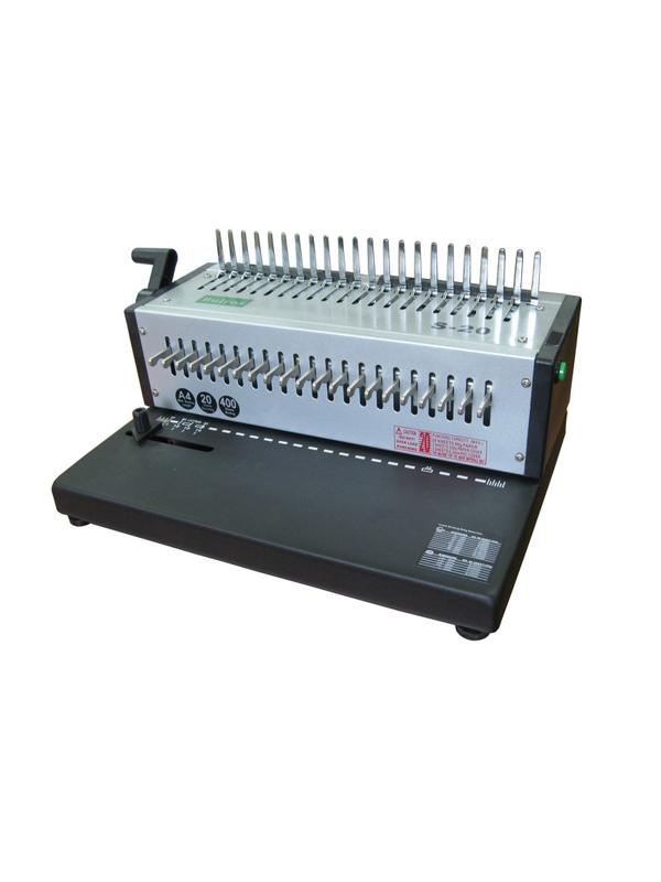 Брошюровщик Bulros S-20 электрич. пласт.пруж