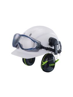 Наушники противошумные UVEX K1H на каску (артикул производителя 2600.201)