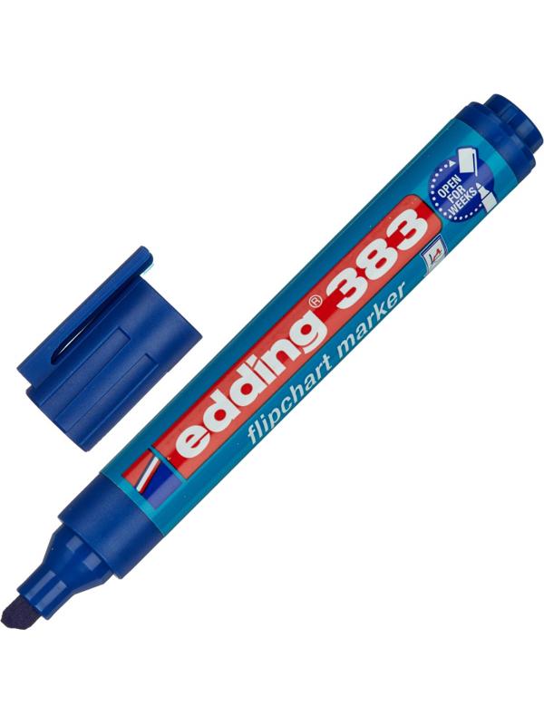 Набор маркеров для флипчартов EDDING 383, 1-5 мм, 4 цвета в ПВХ конверте