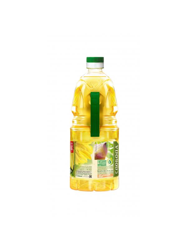 Масло Слобода подсолнечное раф., 1.8л