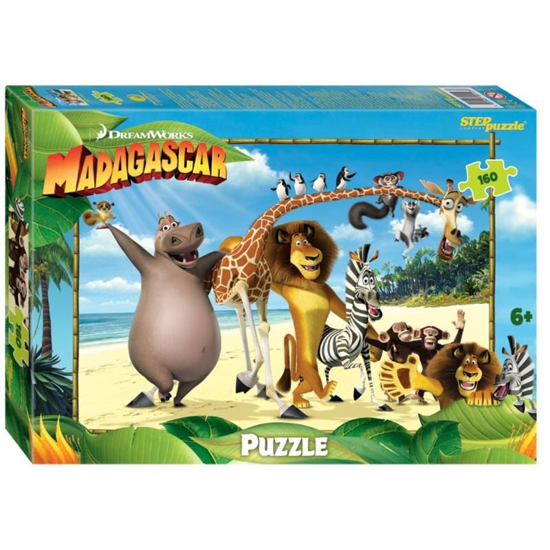 Пазл 160 эл. Мадагаскар - 3 (DreamWorks, Мульти) арт.94103