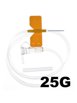 Игла-бабочка Устройство для вливания в малые вены  25G SFM 100шт./уп