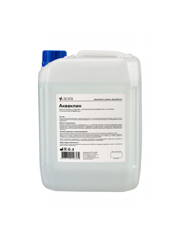 Антисептик кожный АКВАКЛИН, бесспиртовой 5 л