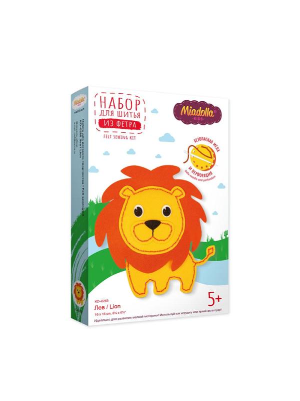 Набор для шитья игрушки Miadolla Лев, KD-0265
