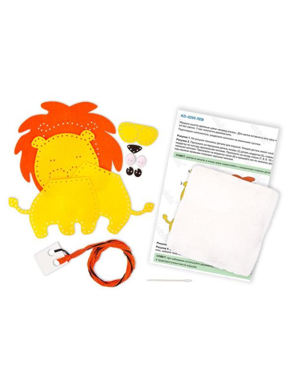 Набор для шитья игрушки Miadolla Лев, KD-0265