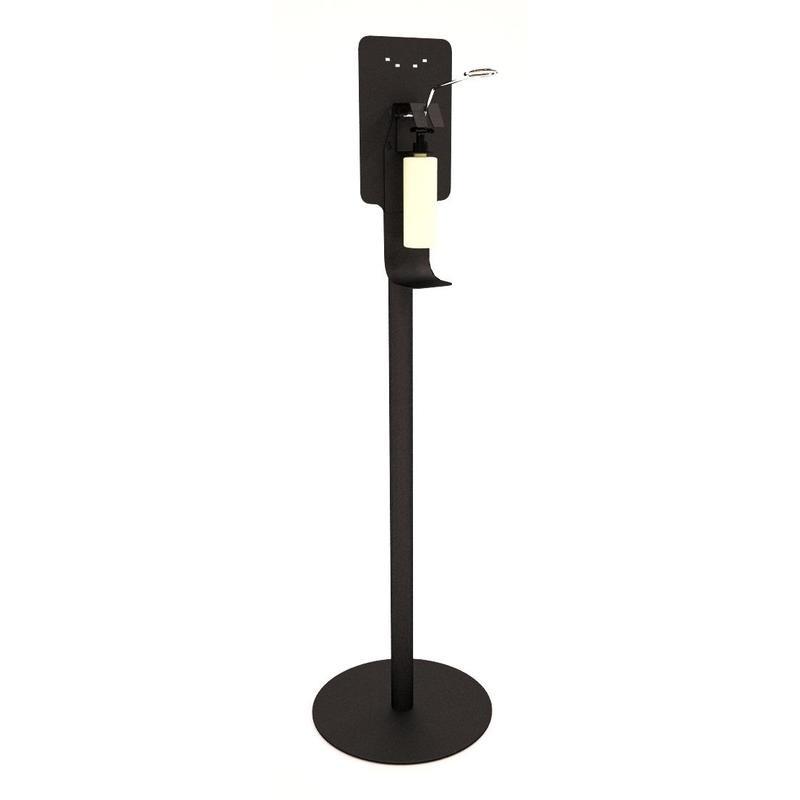 Стойка напольная MDM_STAN.KOM.001.22450.4N100.CHСтойка с диспенсером,флакон