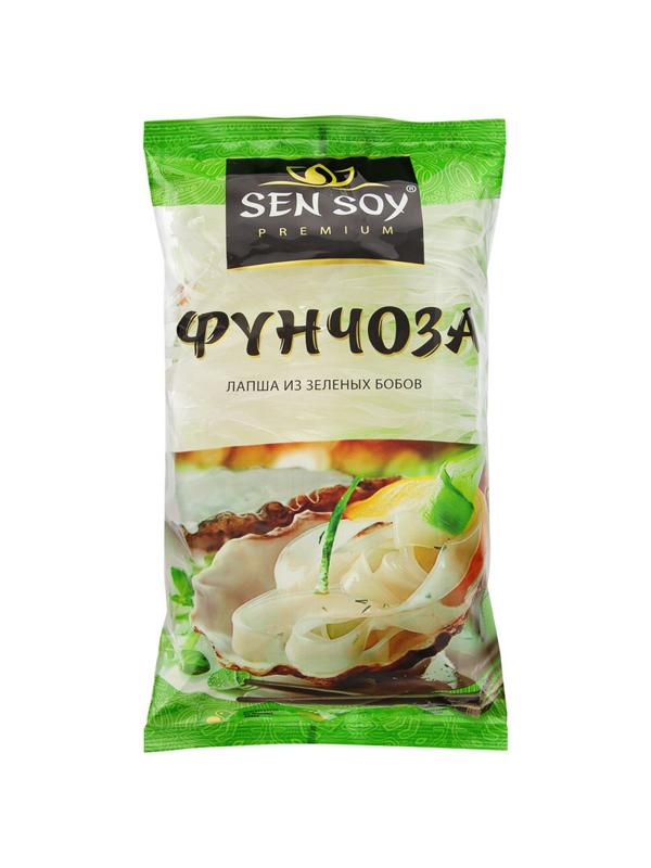 Лапша Фунчоза Сэн Сой премиум, 180г
