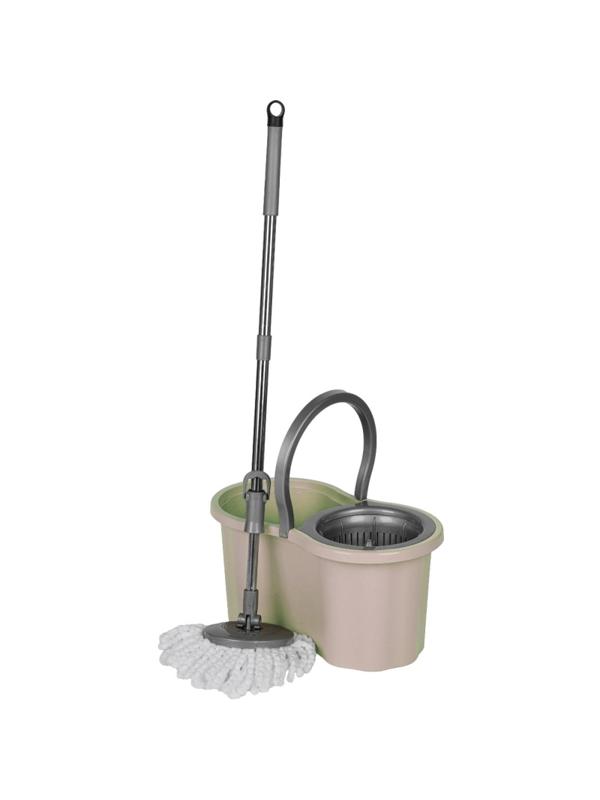 Комплект для уборки COMFORT LIfE  (ведро с отжимом + швабра с насадкой)