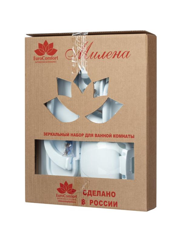 Набор для ванной с зеркалом Милена 101-104-07