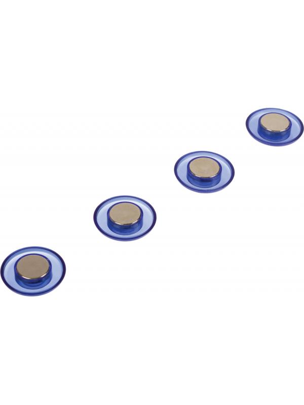 Магнитный держатель неодим.для стекл.досок Глобус МН40ПС 40мм 4 шт/блистер