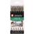 Набор капиллярных ручек Sakura Pigma Brush 6 цветов, POXSDKBR6