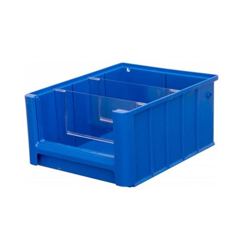 Контейнер полочный SK 3214 сплошной, 300 х 234 х 140 синий
