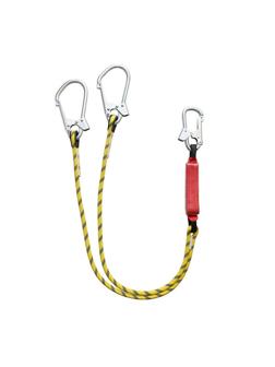 Строп канат с амортизатором двойной тип аВ 2 м полиамид