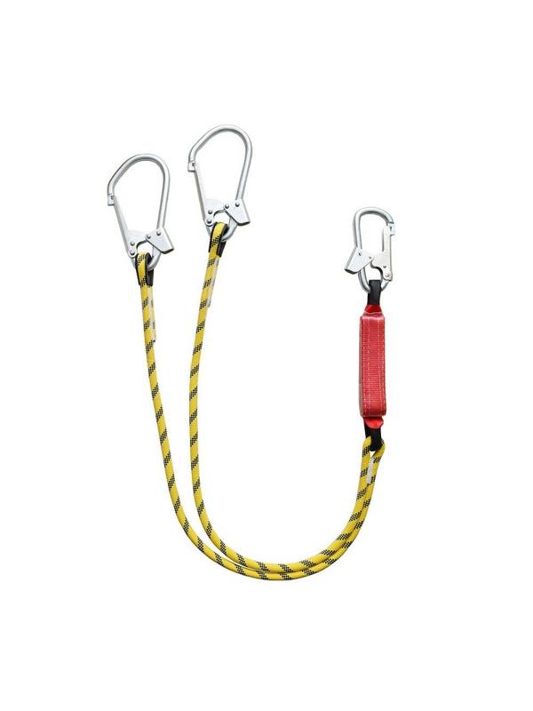 Строп канат с амортизатором двойной тип аВ 2 м полиамид