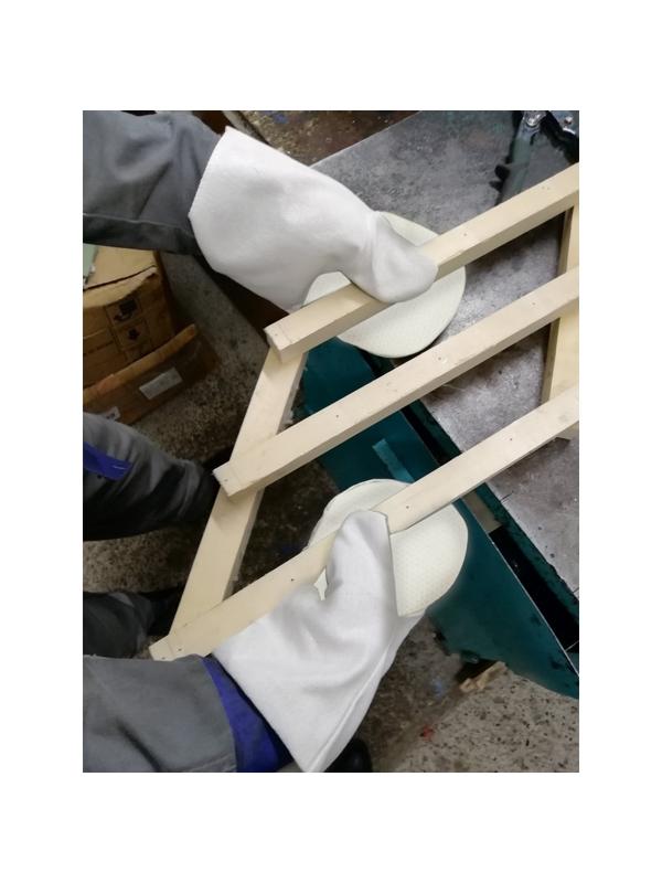 Рукавицы хб с наладонником ПВХ (пл.240 гр/м2) 10 пар/уп