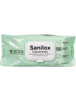 Салфетки дезинфицирующие САНИЛОКС спиртовые №120, мягкая упаковка