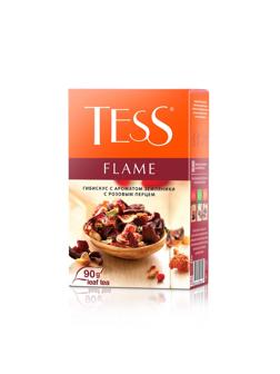 Чай Tess Flame чайный напиток травяной листовой,90г 0650-15