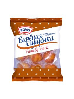 Кекс Мини-маффины Kovis с кремом вареная сгущенка, 470г