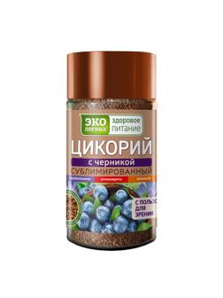 Цикорий Экологика с черникой стекл. банка, 85г