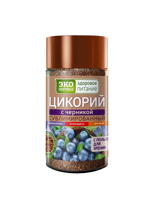 Цикорий Экологика с черникой стекл. банка, 85г