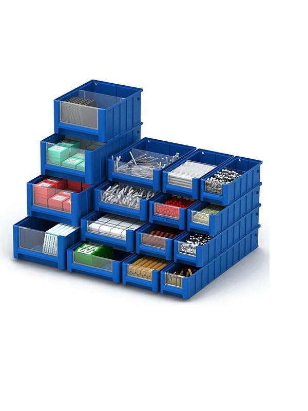 Контейнер полочный сплошной SK 3109, 300 х 117 х 90 синий