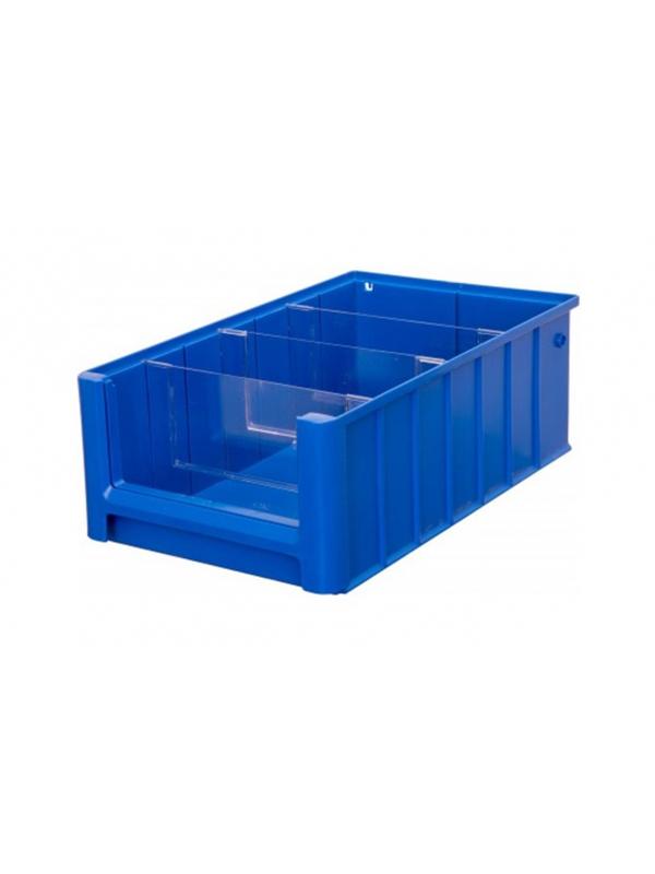 Контейнер полочный SK 4214 сплошной, 400 х 234 х 140 синий