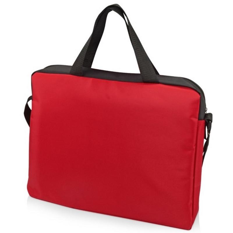 Конференц-сумка  для документов Congress, красный/черный 823705