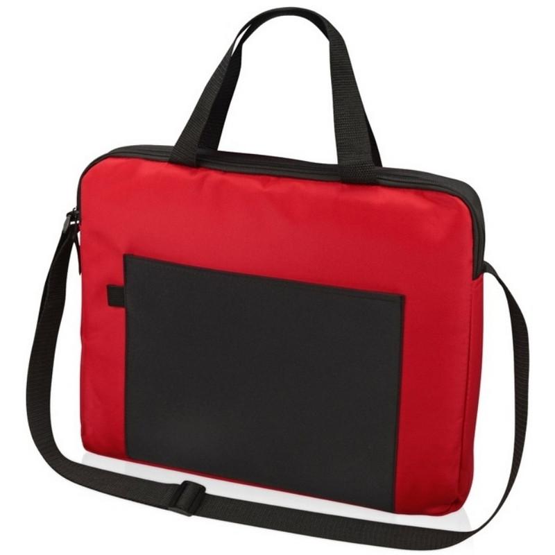 Конференц-сумка  для документов Congress, красный/черный 823705