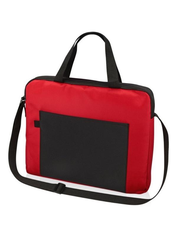 Конференц-сумка  для документов Congress, красный/черный 823705