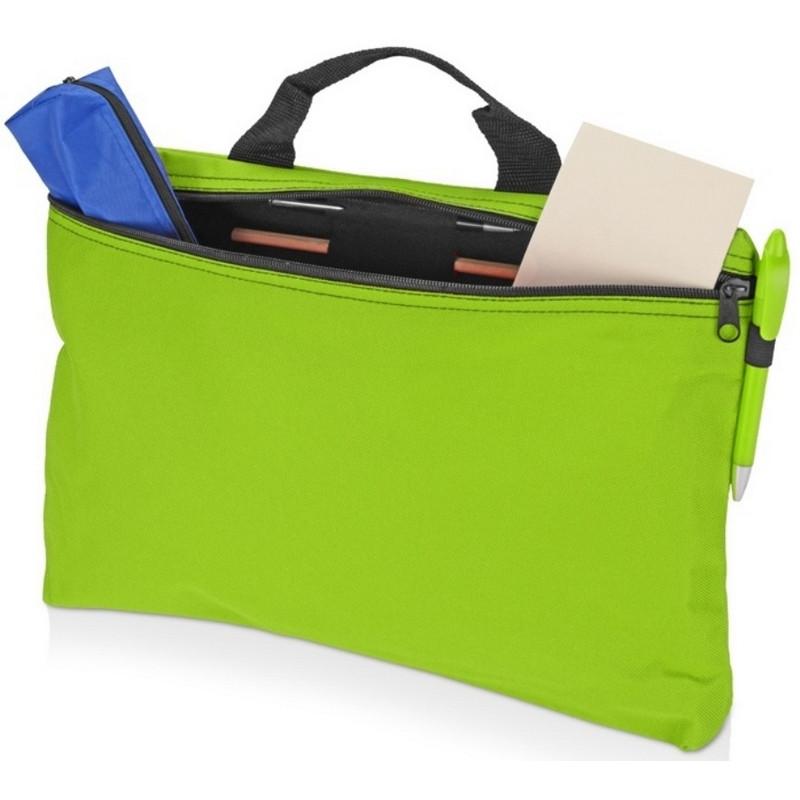 Конференц-сумка Orlando, зеленое яблоко 11943402