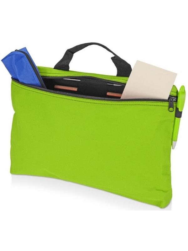 Конференц-сумка Orlando, зеленое яблоко 11943402