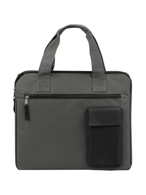 Конференц-сумка  Session, серый/черный 1919306